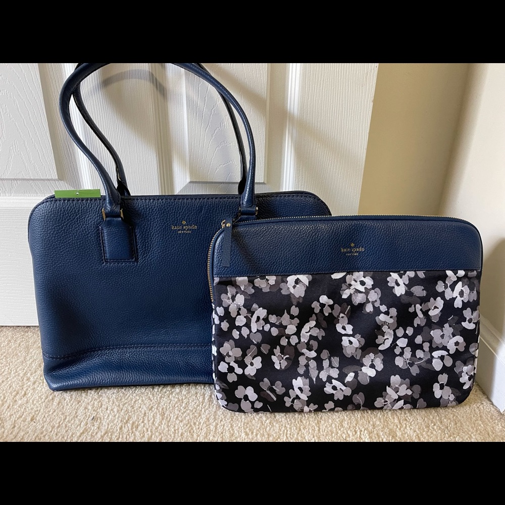 NWT Kate Spade Marybeth tote with laptop sleeve